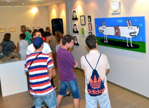 Inauguración de la Exposición Divergencias