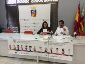 Vanessa Romá i Armando Peñalver en roda de premsa