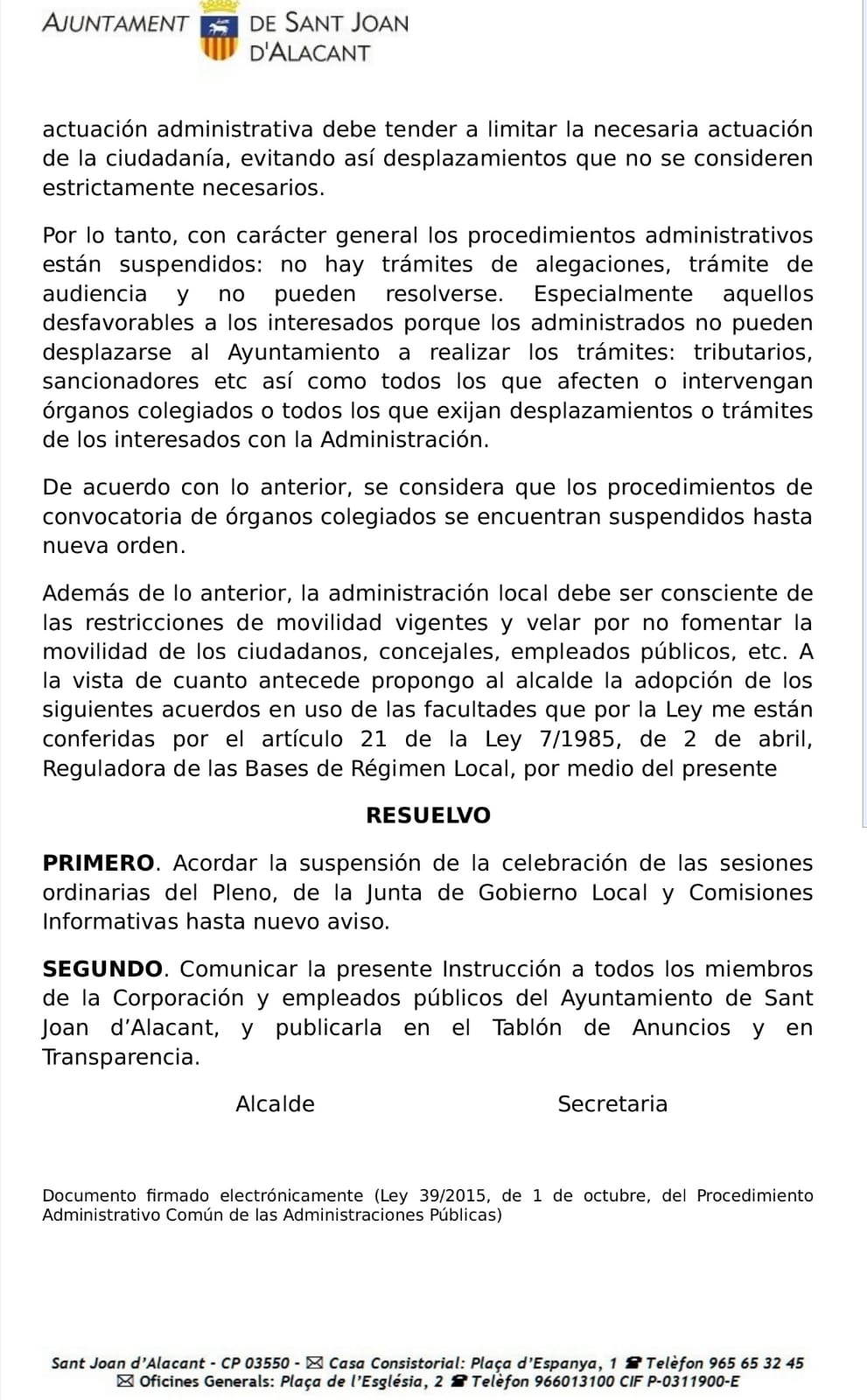 RESOLUCIÓN ALCALDÍA 2