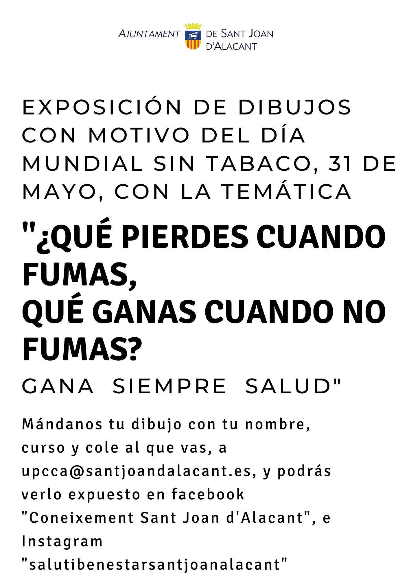 cartel 2 dia mundial sin tabaco