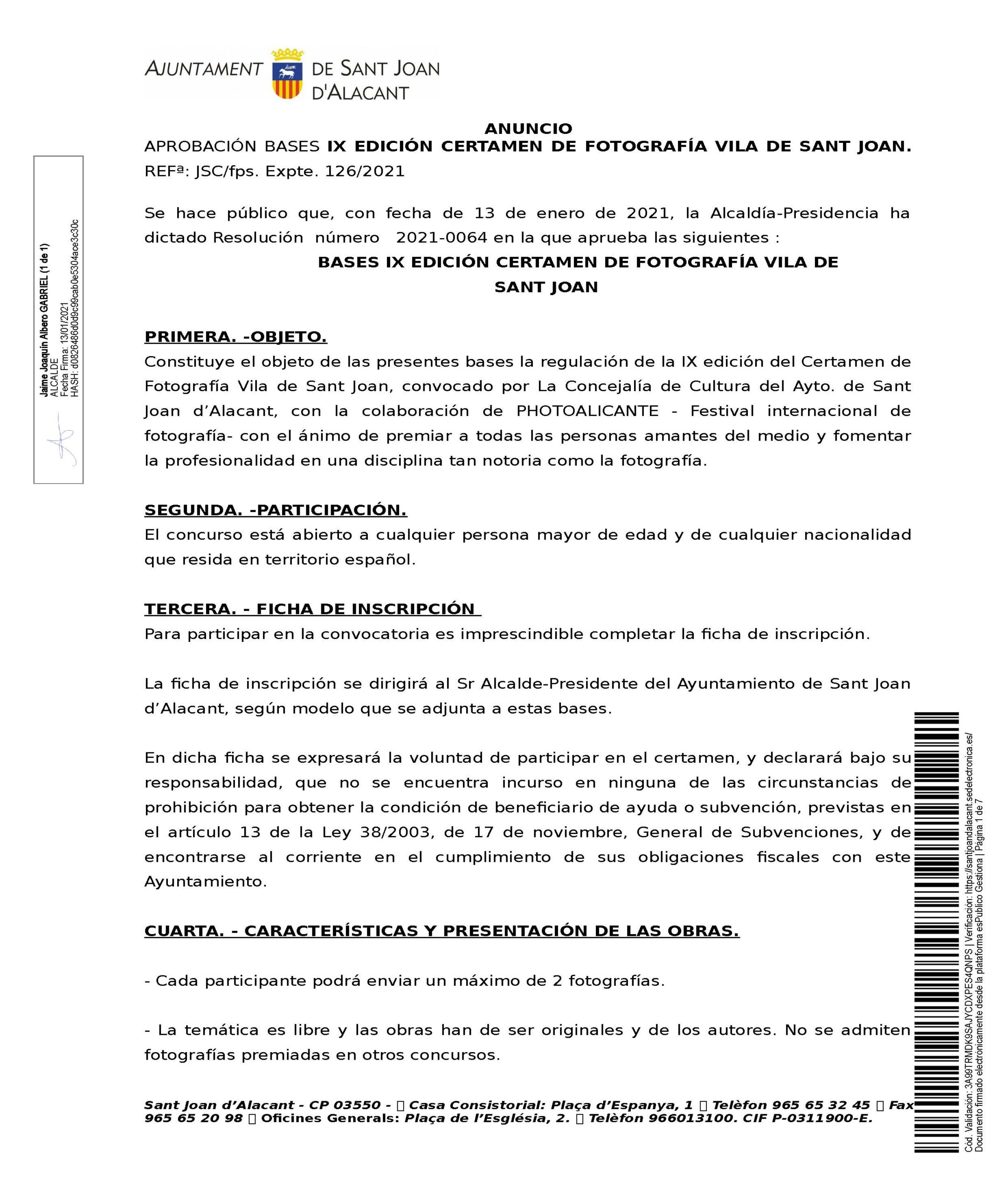 imagen BASES IX EDICIÓN CERTAMEN FOTOGRAFÍA VILA SANT JOAN